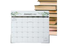 Refrigerator Calendar 2026-2027 - Strong Magnet Fridge Planner, 1.5 Year Academic & Family Schedule, Easy View Monthly Grid, Thick Non-bleed Accessory Case Page - For Busy Classroom Study