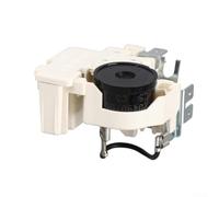 Refrigerator Compressor PTC Starter QP3-15/C Relay Overload Protector, White Plastic 5.5x5.3cm, Compatible with Various Fridge Models, Reliable Replacement Part for Frestec