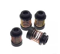 Refrigerator Compressor Vibration Dampers 4pcs - Non-Slip Rubber Mat Shock Absorbers for Quiet Operation 4.4x3cm