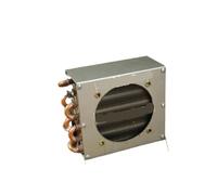Refrigerator condenser radiator fins copper tube heat exchange small without shell radiator radiator(B)