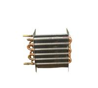 Refrigerator condenser radiator fins copper tube heat exchange small without shell radiator radiator(C)