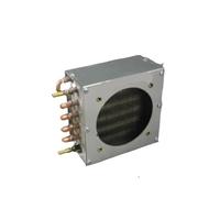 Refrigerator condenser radiator fins copper tube heat exchange small without shell radiator radiator(D)