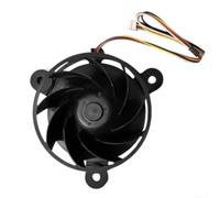 Refrigerator Cooling Fan Black Quiet Airflow Booster | Silent motor design, peaceful kitchen environment, no disruptive sounds, for durable build, reliable use