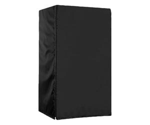 Refrigerator Cover - Black Oxford Freezer Cover, Waterproof Drink Cooler Protective Cover, Durable Sun Protection for Appliances, Universal All-Weather Outer Shell for Garden Refrigerators