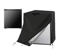 Refrigerator Cover - Durable Oxford Fabric Protection, Dustproof Device Sign, Compact Reusable Design, 300 g Lightweight | Waterproof Outdoor Kitchen Garage Basement Home Storage Solution