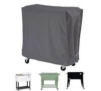 Refrigerator Cover - Evaporative Cooler Cover, Cooler Covers with Zipper Storage Bag | Waterproof Rolling Cart Cover, Cooler with Pull