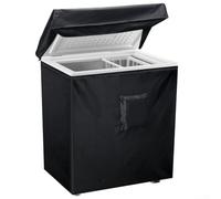 Refrigerator Cover for 3.5 Cu Ft Chest Freezer with Tailored Fit Concept and Heavy Duty Fabric for Dependable Weather Shielding Capability (101 * 64 * 89cm)