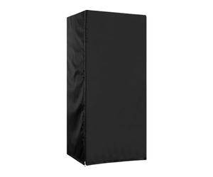 Refrigerator Cover Waterproof, Dustproof Oxford Fabric Fridge Freezer Protective Cover, Beverage Refrigerator Upright Freezer Covers, with Adjustable Buckle Straps and Double Zipper