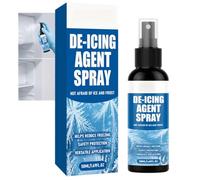 Refrigerator Defrost Spray, Freezer De-Icer and Frost Remover, Fast Acting Formula, No-Scratch Safe Non-Corrosive, Gentle Daily Use, Removes Ice Buildup, Multi-Purpose for Fridge and Freezer (1pcs)