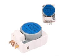 Refrigerator Defrost Timer TMDF603AD1, High-For Precision Electronic Frost Timer for Home & Commercial Freezers, Energy Efficient Cooling Part, White Green(TMDF702ZD1)