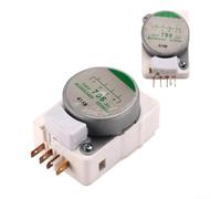 Refrigerator Defrost Timer TMDF603AD1, High-For Precision Electronic Frost Timer for Home & Commercial Freezers, Energy Efficient Cooling Part, White Green(TMDF706CD1)