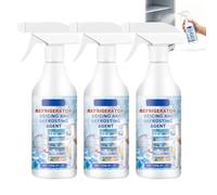 Refrigerator Defrosting Spray, Freezer Ice Remover Spray, Fast-Acting Refrigerator Defroster, Fast Action Ice Removal Sprays, Defrosting Sprays for Fridge Freezer, Saves Electricity and Odour. (3PCS)