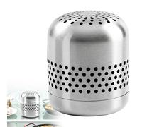 Refrigerator Deodoriser Odour Eliminator, Stainless Steel, Catalytic Decomposition, Chemical-Free, Fridge Air Purifier,More Effective Than Baking Soda, Charcoal Bags (1, Fridge Deodoriser)