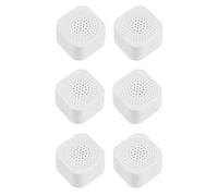 Refrigerator Deodorizer - 3.7cm Odor Eliminator with Activated Carbon | 6PCS PP Fridge Deodorizer Box | Stickable Freshener Set | Air Purifying Solution for Cabinet Wardrobe and Pantry Use