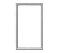 Refrigerator Door Gasket for Haier for midea for meiling - Grey PVC Magnetic Seal Strip Easy Fit Energy Saving Replacement Part Standard Size
