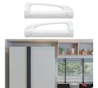 Refrigerator Door Handle Compatible with Stinol Fridges, Upper or Lower Mount Replacement Accessory, Sturdy Build for Daily Use, Simple Installation, 1 Pack(S upper handle, 71g)