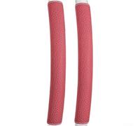 Refrigerator Door Handle Cover, PU Leather Appliance Handle Protector for Kitchen, Anti-Scratch and Anti-Collision Slip-On Cover for Refrigerator, Oven and Dishwasher, 2 Pairs(RED)