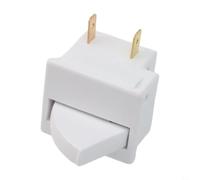 Refrigerator Door Light Switch Rocker Control with 23PIN, Rated for 5A 250V AC Operation, Suitable for Various Refrigeration Equipment (2PIN)