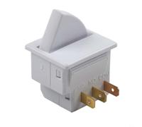 Refrigerator Door Light Switch Rocker Control with 23PIN, Rated for 5A 250V AC Operation, Suitable for Various Refrigeration Equipment (3PIN)