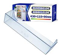 Refrigerator Door Shelf 430x115x90 mm with Original Code 4640560100 4666010100 for Beko - 10 Year Warranty - MONTERAL