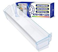 Refrigerator Door Shelf 471 x 98 x 120 mm with Original Code 709646 00709646 704406 00704406 704751 00704751 for Bosch - 10 Year Warranty - MONTERAL