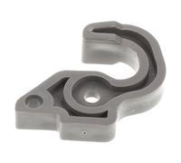 Refrigerator Door Stopper Freezer Secure Catch Latch Replacement Part Black | Plastic Modern Design, Easy Installation and Universal Compatibility, for Refrigerator Brands and Door Repairs
