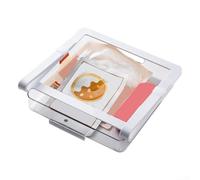 Refrigerator Drawer Organizers to Create Additional Storage Space, Clear and For Food Safe Plastic Organizers for Kitchen Fridges (3)