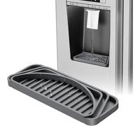 Refrigerator Drip Catcher For Water Tray - Refrigerator Water Dispenser, Silicone Tray, Refrigerator Spill Water Pad, Drip Manifold For Di
