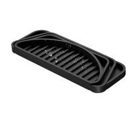 Refrigerator Drip Catcher Tray, Silicone Water Dispenser Collector Pad, 8.23 x 3.11x0.59inches Reusable Non Slip Fridge Dispensers, Easy Clean Spill Catcher for Kitchen and Use