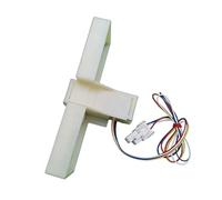 Refrigerator Electric Damper Air Duct Switch Damper Assembly,Compatible for Midea, BCD-230WTM Refrigerated Freezer Parts