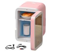 Refrigerator for Car and Home, Refrigerator for Skin Care and Facial, Refrigerator for Skin Care, Refrigerator Organizer Portable Cooler or Warmer 4L for Home