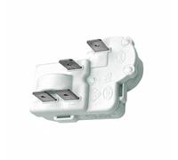 Refrigerator Freezer Compressor PTC Starter Relay, 4-pin Refrigerator Compressor Overload Protector Over Load Protector Accessories Compatible with ZHB54-120P4.7, ZHB65-120P15