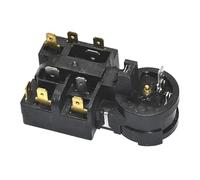 Refrigerator Freezer Compressor Replacement Parts QP3-12A PTC Starter Relay and Overload Protector,Compatible for Haier，Fridge