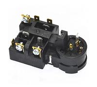 Refrigerator Freezer Compressor Starter Relay And Overload Protector, QP3-12A Replacement Part For Fridge, 1 Pcs, Black(Type B)