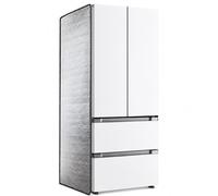 Refrigerator heat insulation cover-Refrigerator Sun Shield Insulation Panel, Reflective Foil Cover,（Blue Sky - Black Border,78x90cm/30.7x35.4in）