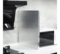 Refrigerator Insulation Board, Aluminum Heat Shield Insulation Board for Kitchen Appliances Silver Multiple Sizes(Adsorption Type,30 x 40 cm)