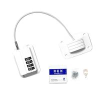 Refrigerator Lock,Child Safety Cabinet Refrigerator Locks - Latch Adhesive Safety Accessories with Code for Window Furniture Sliding Doors Cabinets Drawers