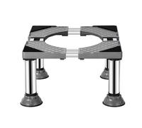 Refrigerator Machine Base Multi-Functional Adjustable Movable Base Refrigerator Stand with 4 Strong Feets for Machine Dishwasher and Stand-alone Air Conditioner Adjustable Width50-67cm Height25-28cm