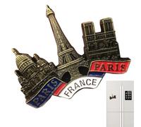 Refrigerator Magnets Decorative | 3D Resin Fridge Magnet Notre-Dame Cathedral - Magnetic Kitchen Accessories Home Decor for Door Wall Whiteboard School Photo Holiday Party Birthday Art Lovers