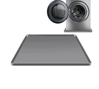 Refrigerator Mat - Silicone 60x60cm | Under Refrigerator Leakproof Spill Proof for Household Appliance Tray | Portable Durable Kitchen Bedroom Use