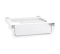 Refrigerator Organizer Bins Clear Stable Thick Fridge Organizer | Undershelf Thick Clear Bins for Kitchen Fridge Studio Fruit Veggies Eggs Drinks Refrigerator Kitchen Studio Fruit Veggies