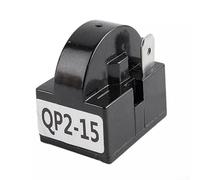 Refrigerator PTC Starter Overheat Protector QP2-15 Starter Overload Relay for Refrigerators Everage Wine/Beer Coolers Deep Freezers