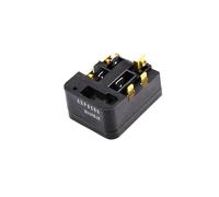 Refrigerator PTC Starter Relay 3 Pin Black Compressor Overload Protector Fridges Efficient Safety Accessories
