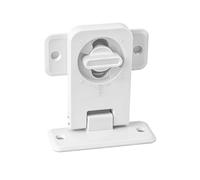 Refrigerator Safety Lock, Heavy Duty Build, 2,5cm, Refrigerator Safety Latch, Rotating Security Lock, Strong No-Drill Installation, for Home Kitchen Cabinet Drawer Oven