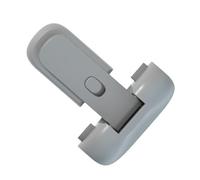 Refrigerator Security Lock, Strong Adhesive Freezer Lock, Child Proof Refrigerator Lock, Secure Freezer Door Latches, Kitchen Appliance Safety Lock with Heavy Duty Construction for Protection