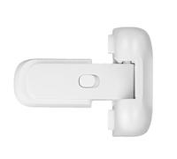 Refrigerator Security Lock, Strong Adhesive Freezer Lock, Child Proof Refrigerator Lock, Secure Freezer Door Latches, Kitchen Appliance Safety Lock with Heavy Duty Construction for Protection
