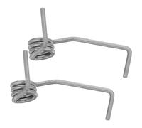 Refrigerator Shelf Door Spring DA61-08314A for RF260 RF261 RF263 | Stainless Steel, Silver Finish, Easy DIY Installation, Restores Automatic Return for Door Bin Maintenance