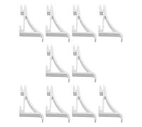 Refrigerator Shelf Support Clips and 10pcs for Silver Fridge Use Rv