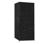 Refrigerator Shield - Vertical Freezer Protector, Outdoor Fridge Protector | Vertical Fridge Dust Shield, Waterproof Fridge Cover Black A