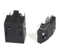 Refrigerator Starter Relay 2-Pin Overload Switch(3pin-12ohm+1/3HP) | 12 ohm resistance, 2-pin design, thermal overload protection, fits mini fridges, coolers